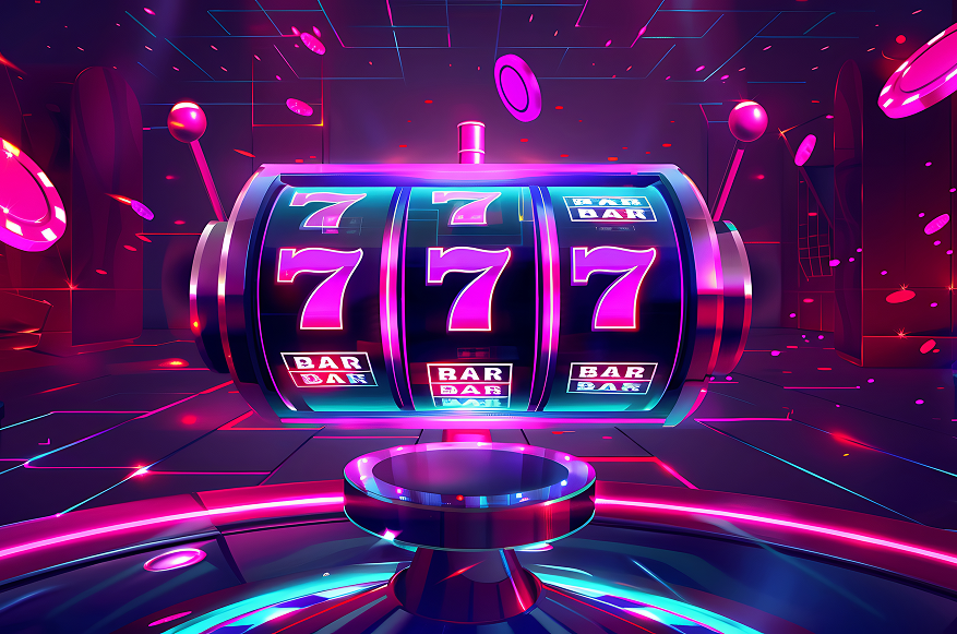 Slot Machine Illustration